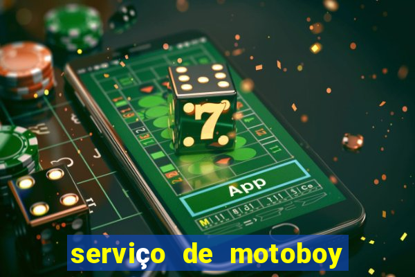 serviço de motoboy 24 horas