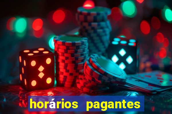 horários pagantes pg soft