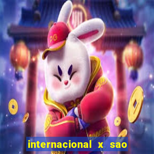 internacional x sao paulo palpite