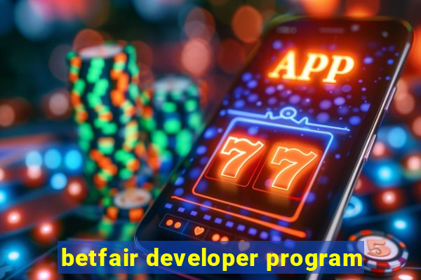 betfair developer program