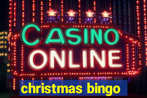 christmas bingo