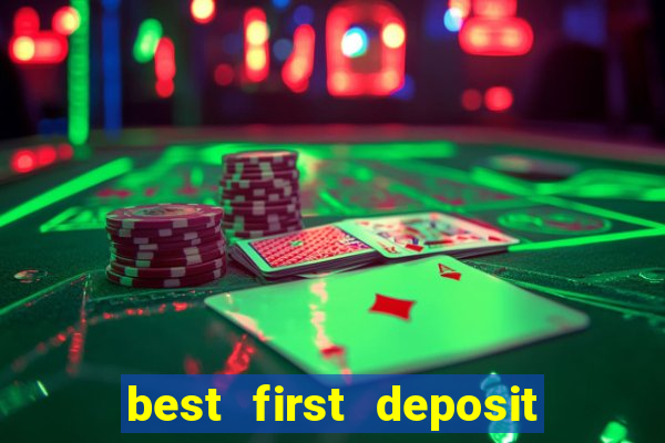 best first deposit bingo bonus