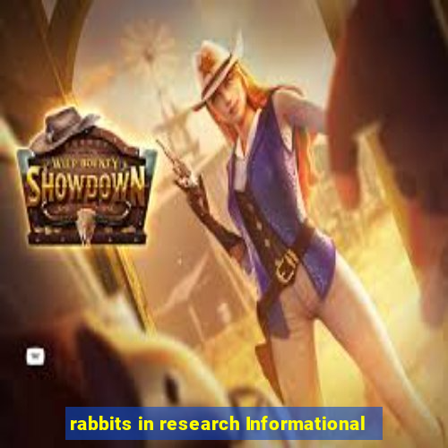 rabbits in research Informational