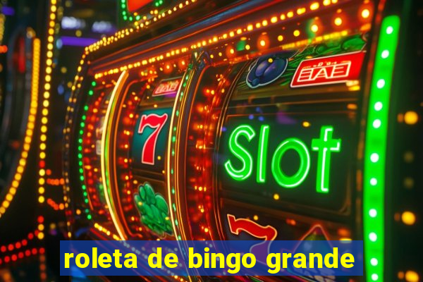 roleta de bingo grande