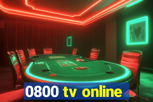 0800 tv online