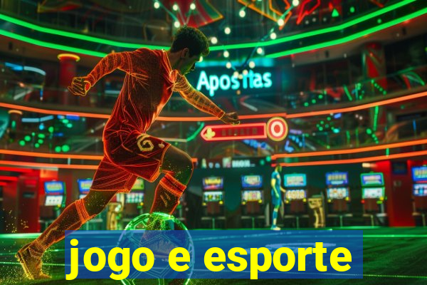 jogo e esporte