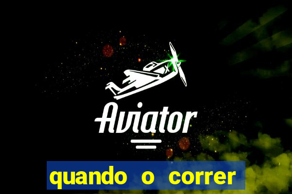 quando o correr foi inventado