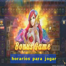 horarios para jogar fortune mouse