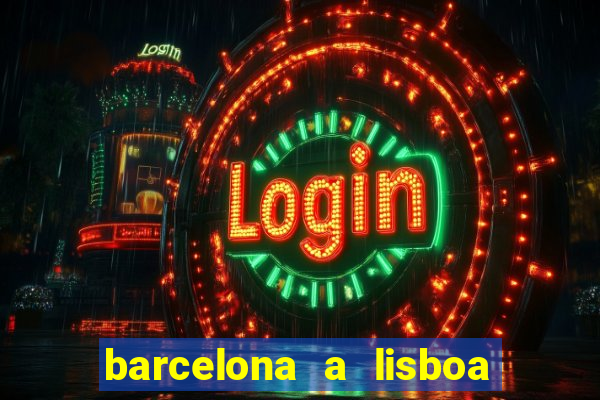 barcelona a lisboa de trem