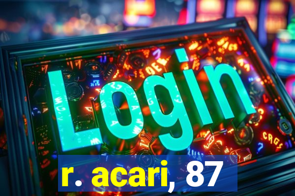 r. acari, 87