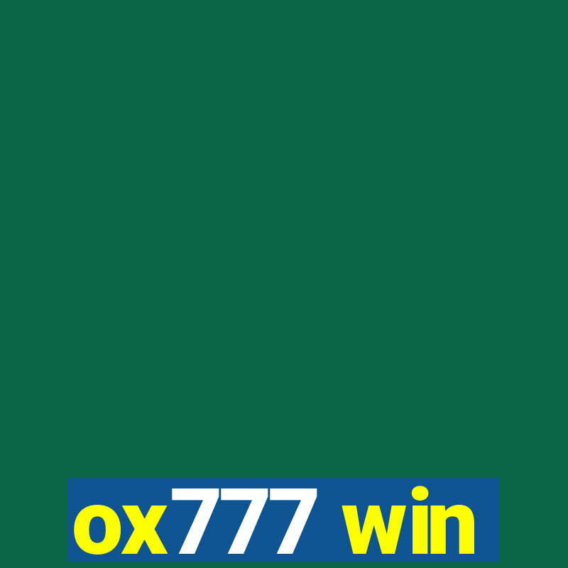 ox777 win