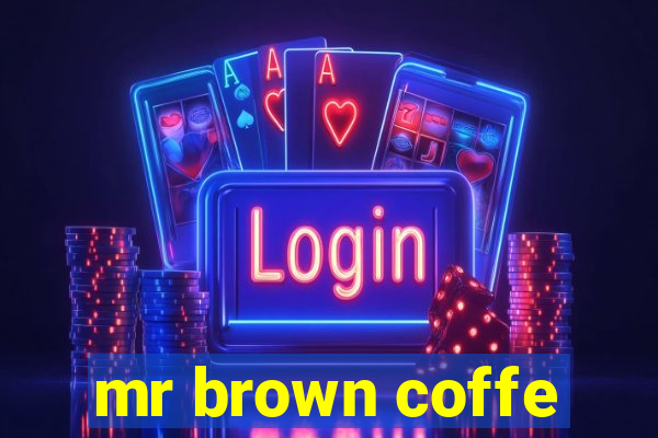 mr brown coffe