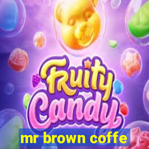 mr brown coffe