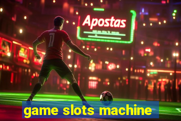 game slots machine