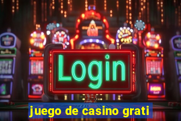 juego de casino grati