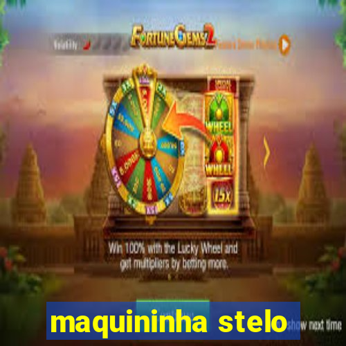 maquininha stelo