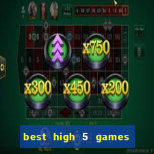 best high 5 games slot sites