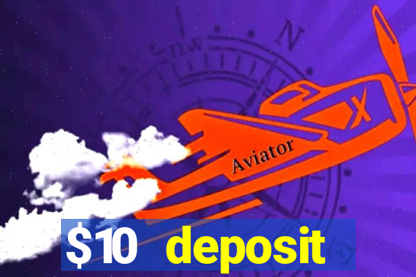 $10 deposit australian casino