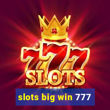 slots big win 777