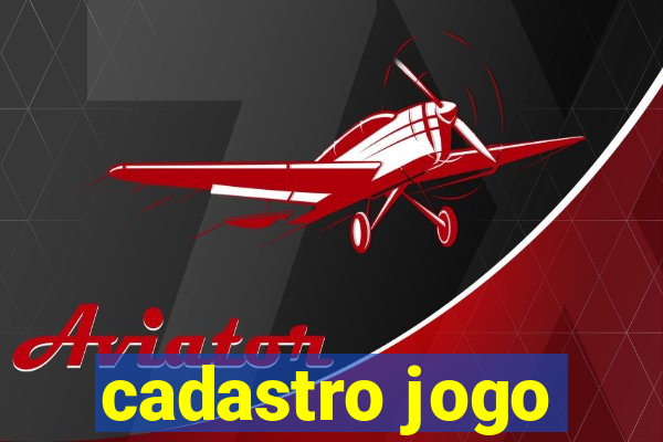 cadastro jogo