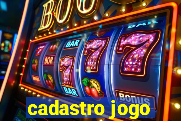 cadastro jogo