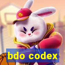 bdo codex