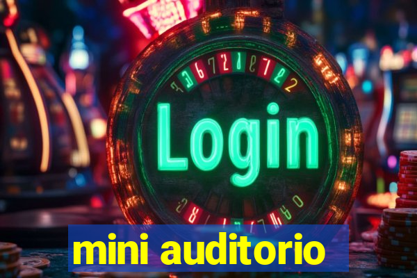 mini auditorio