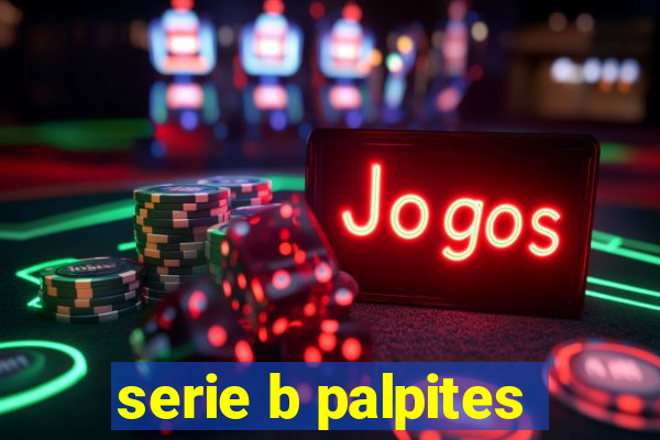 serie b palpites