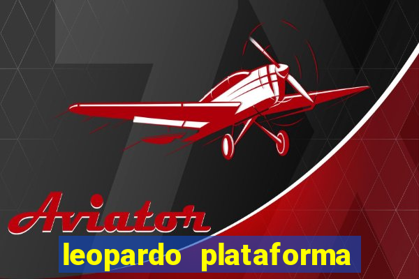 leopardo plataforma de jogos