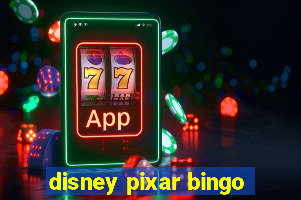 disney pixar bingo