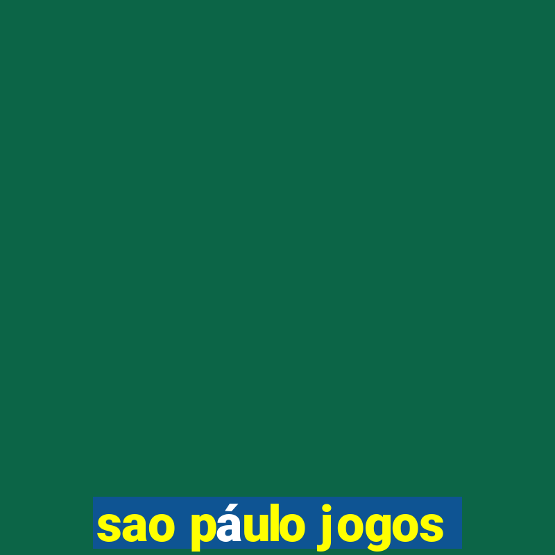 sao páulo jogos