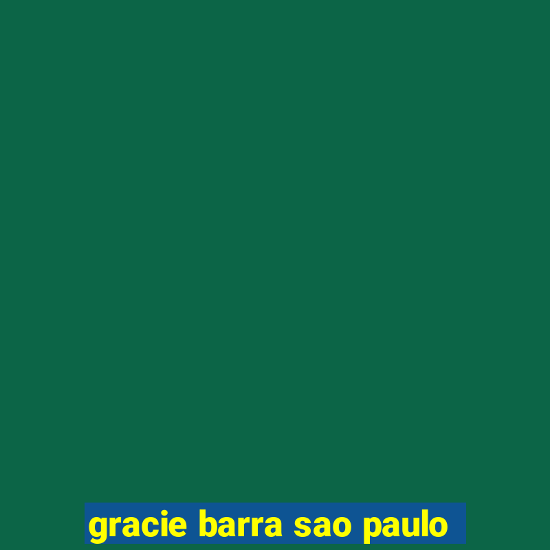 gracie barra sao paulo