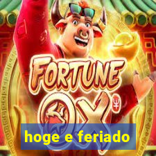 hoge e feriado