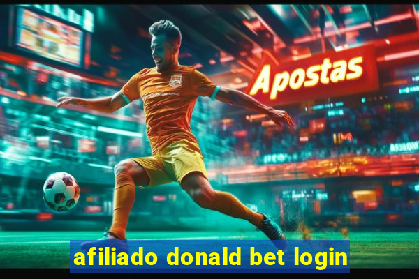 afiliado donald bet login