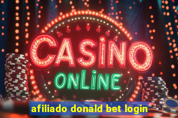 afiliado donald bet login