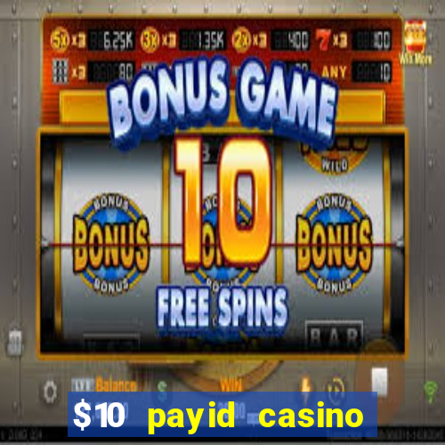 $10 payid casino no deposit bonus australia