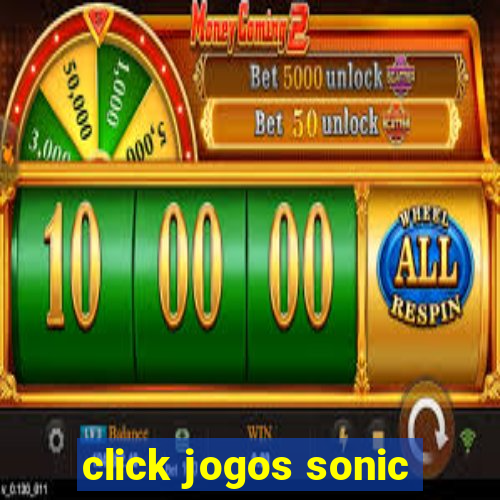 click jogos sonic