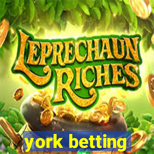 york betting