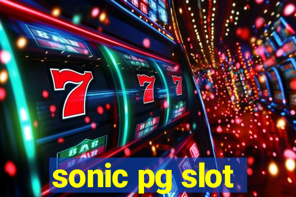 sonic pg slot