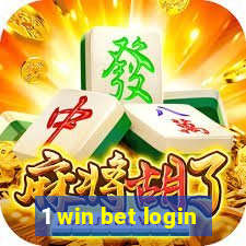 1 win bet login