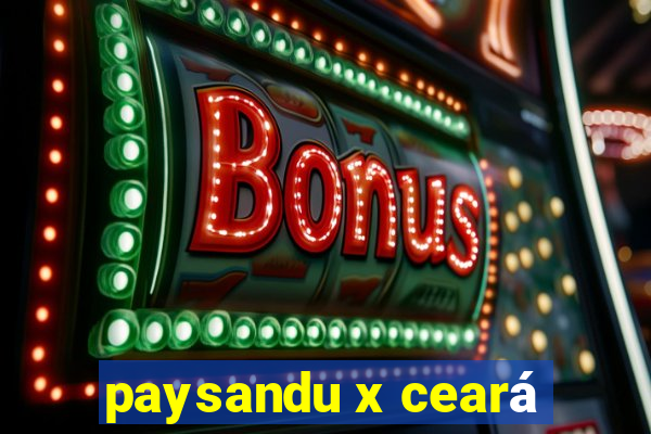 paysandu x ceará