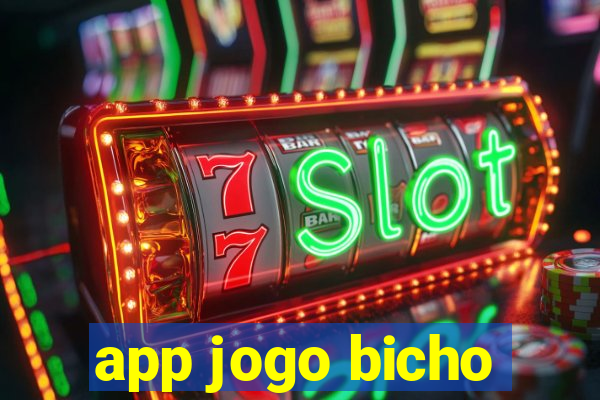 app jogo bicho