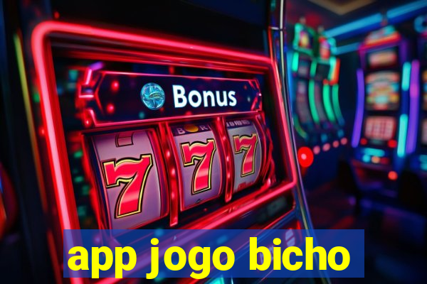 app jogo bicho