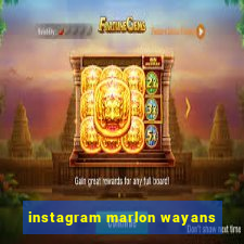 instagram marlon wayans