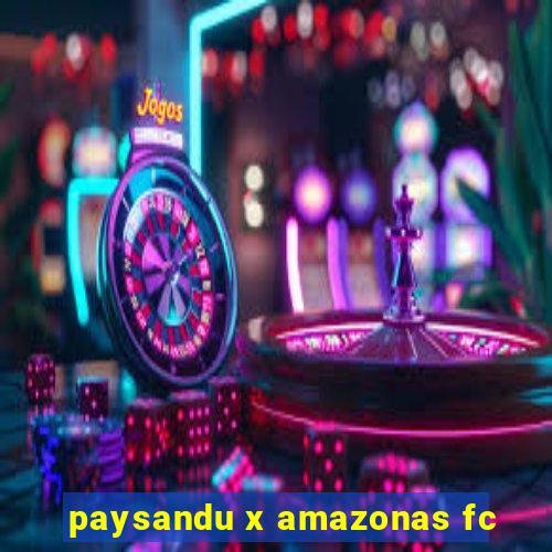 paysandu x amazonas fc