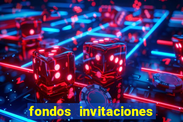 fondos invitaciones de bingo para editar