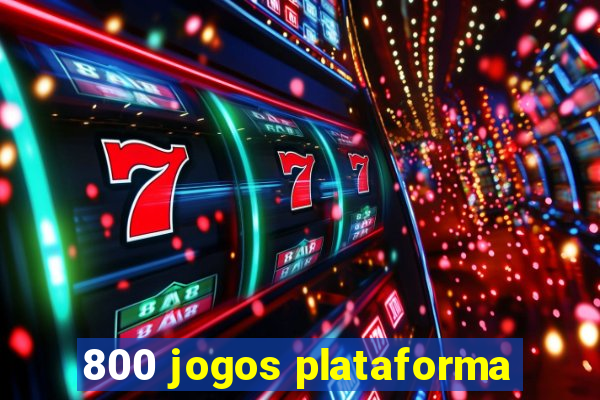 800 jogos plataforma