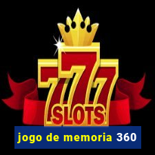 jogo de memoria 360