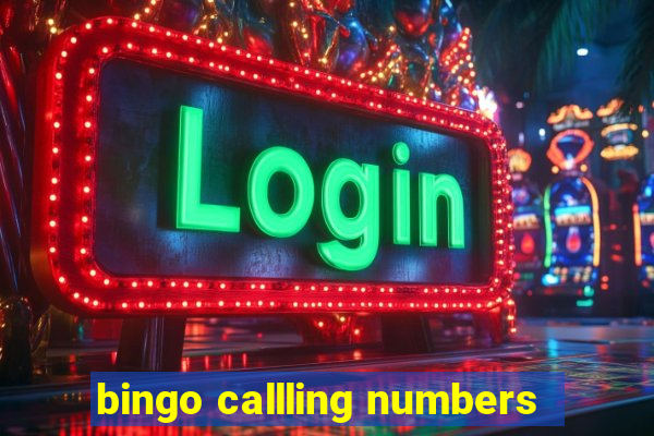 bingo callling numbers