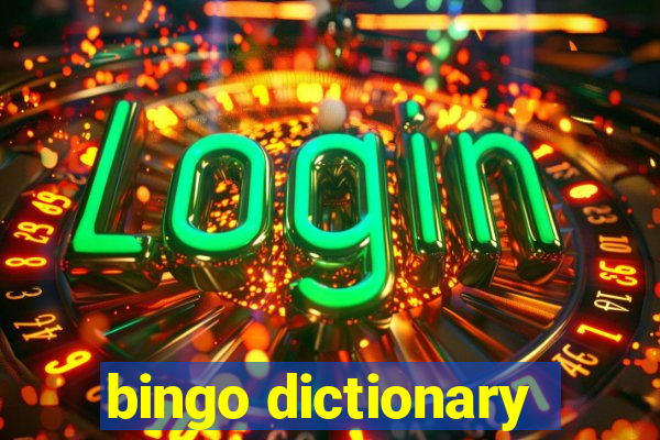 bingo dictionary